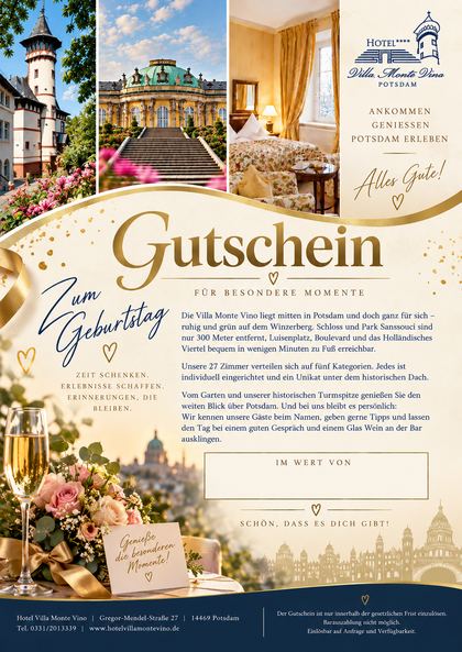 Gutscheinvorlage Zum Geburtstag