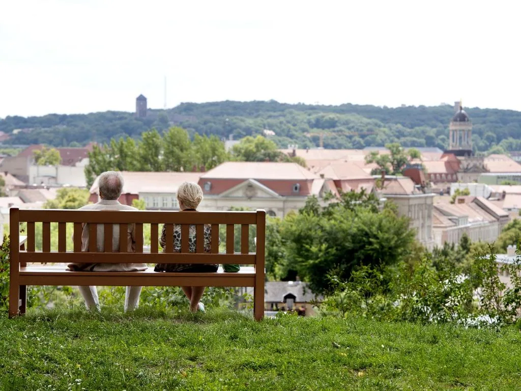 Garten und Terrasse des Hotels Villa Monte Vino in Potsdam (10)