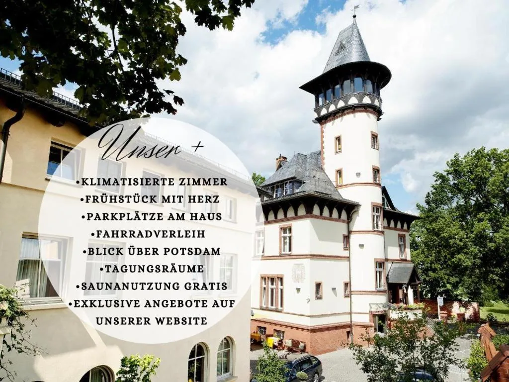 Villa Monte Vino Potsdam – Außenansicht der historischen Turmvilla (13)