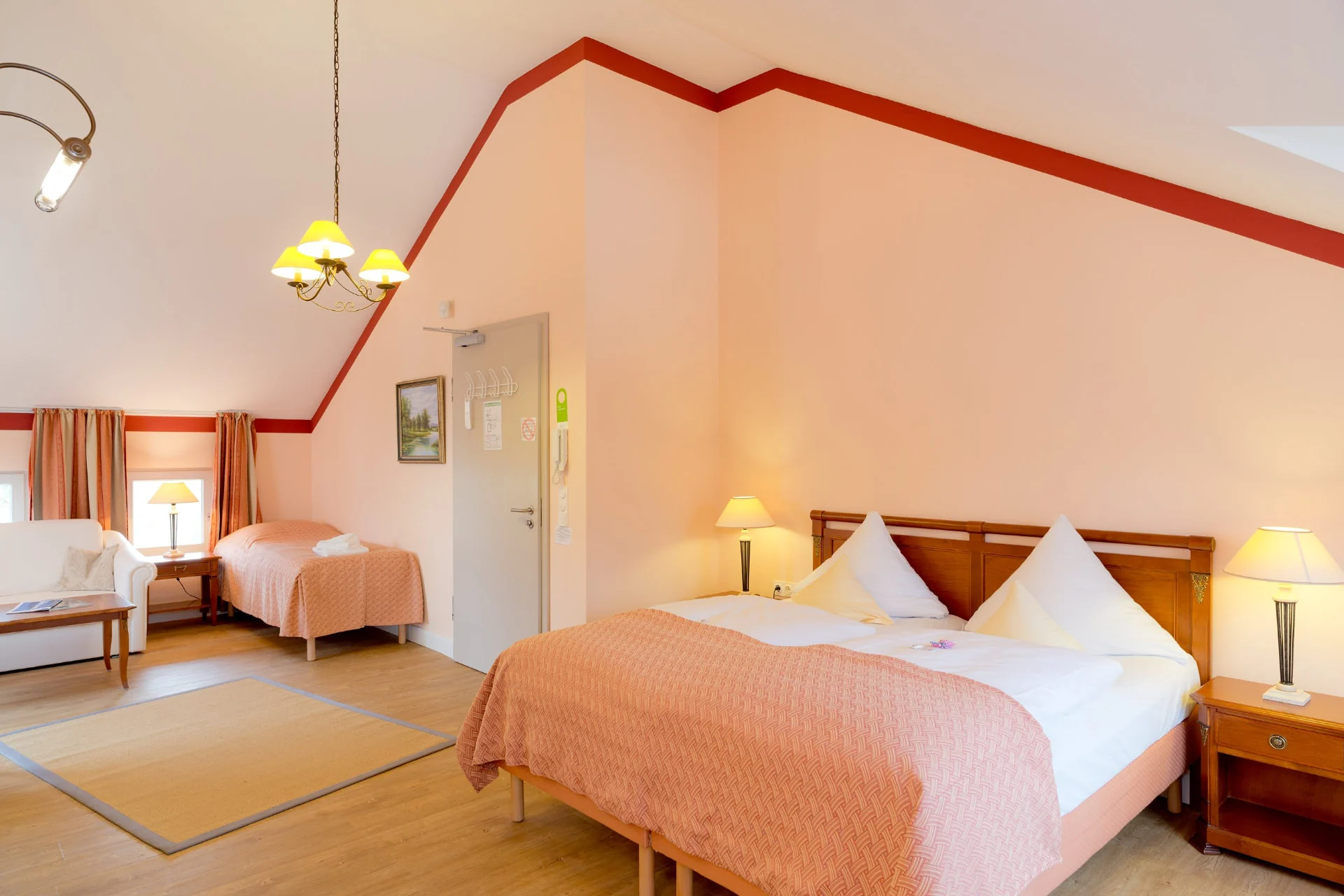 Dreibettzimmer – Eindruck 2 aus dem Hotel Villa Monte Vino Potsdam