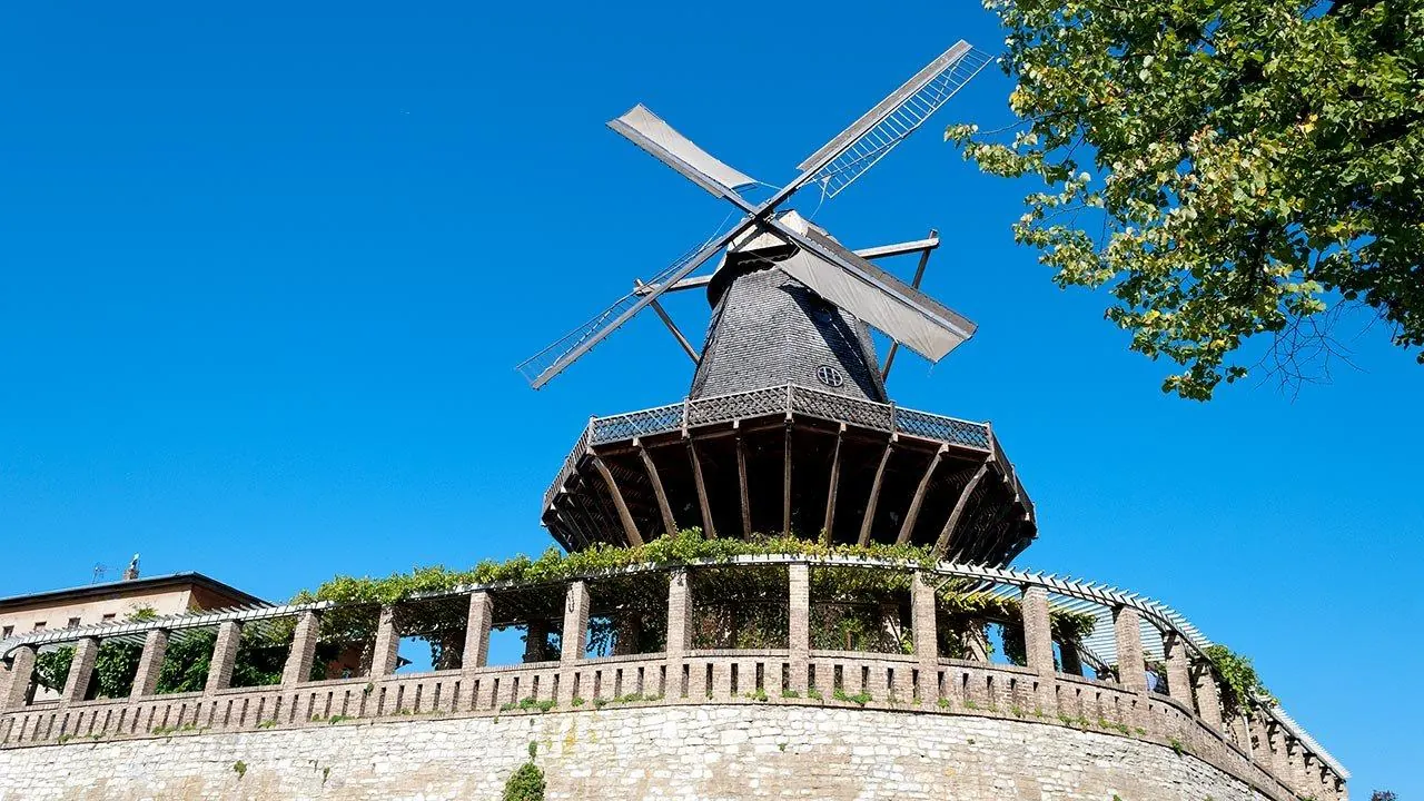 Potsdamer Stadtansicht nahe der Villa Monte Vino